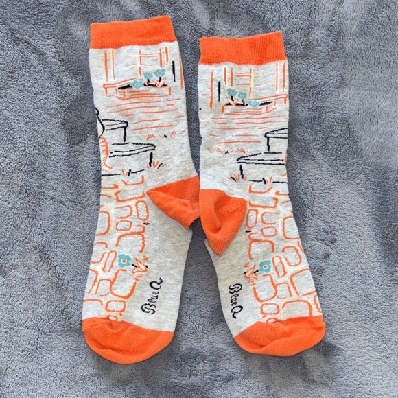 #2 My cat is cool as f@ck BlueQ blue Q socks - Picture 3 of 5